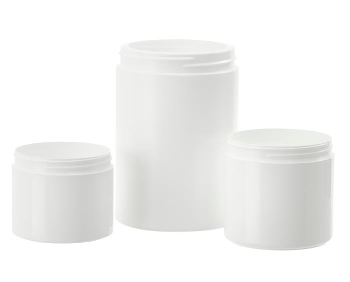 Wide Mouth HDPE Jars